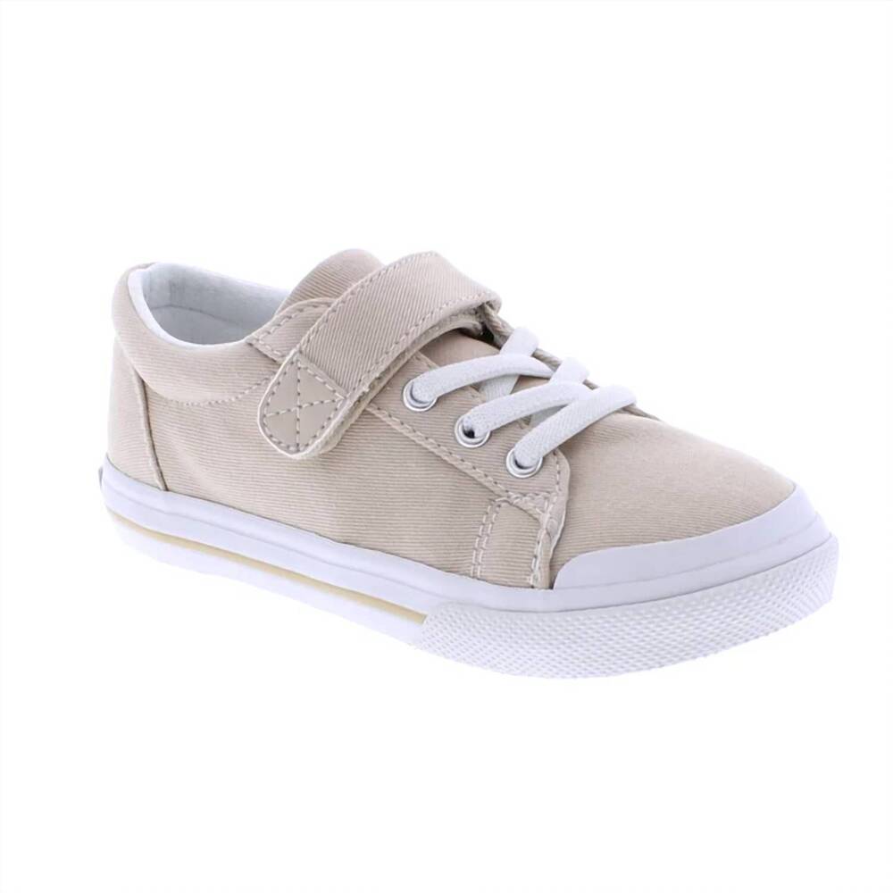 NEW FOOTMATES boys jordan sneaker in stone